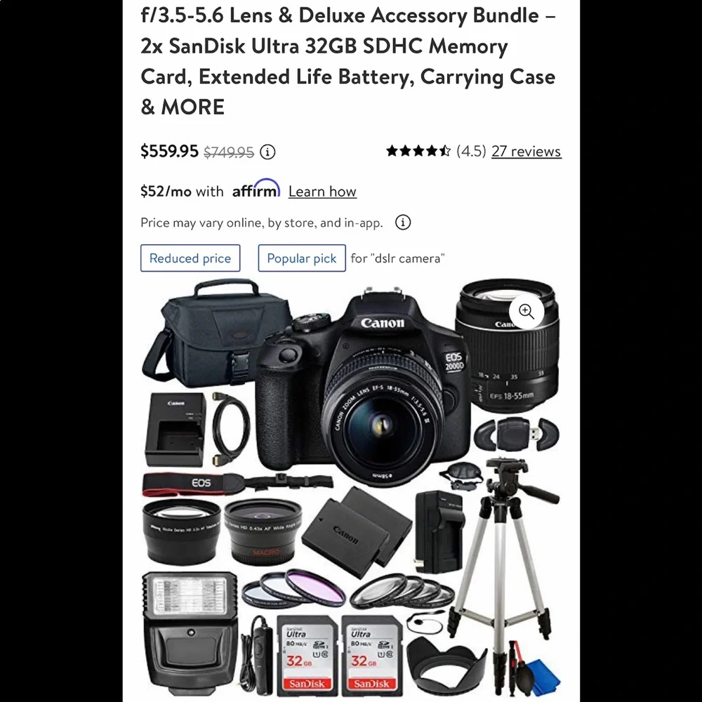 Canon EOS 2000D